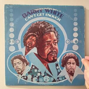 Barry White - Can't Get Enough PROMO LP vintage vinyl record